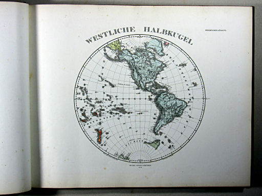 Stielers Hand-Atlas, 1875
8. Westliche Halbkugel