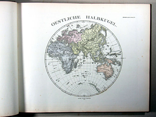 Stielers Hand-Atlas, 1875
9. Oestliche Halbkugel