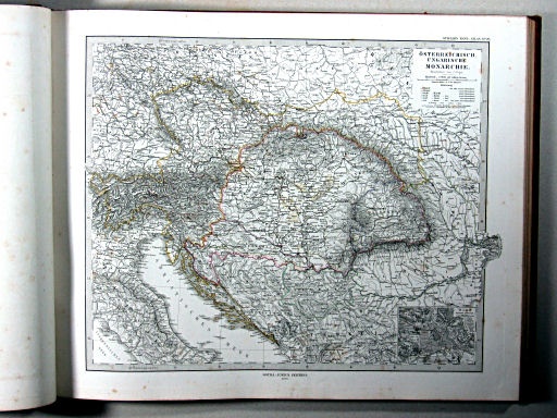 Stielers Hand-Atlas, 1875
26. Österreichisch-Ungarische Monarchie