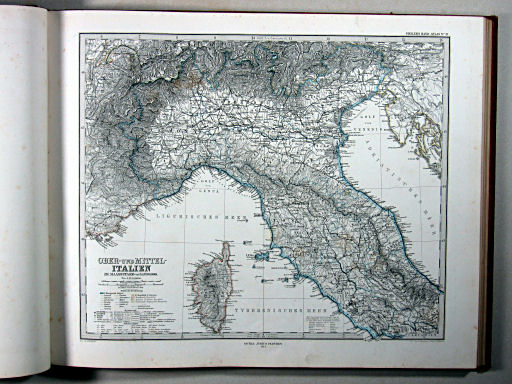 Stielers Hand-Atlas, 1875
31. Ober- und Mittel-Italien