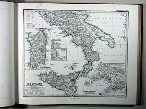 Stielers Hand-Atlas, 1875
32. Süd-Italien