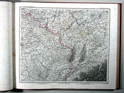 Stielers Hand-Atlas, 1875
35. Frankreich in 4 Blättern, Blatt 2