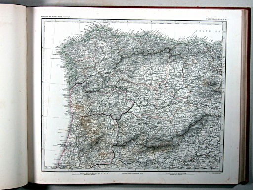 Stielers Hand-Atlas, 1875
39. Spanische Halbinsel, Blatt 1