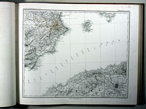 Stielers Hand-Atlas, 1875
42. Spanische Halbinsel, Blatt 4