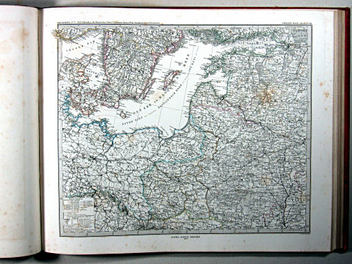 Stielers Hand-Atlas, 1875
52. Ost-Europa, Nº 3: Süd-Schweden, die Russischen Ostsee-Provinzen, Polen & West-Russland