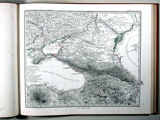 Stielers Hand-Atlas, 1875
55. Ost-Europa, Nº 6: Süd-Russland & Kaukasien