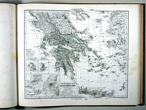 Stielers Hand-Atlas, 1875
57. Griechenland und der Griechisch-Türkische Archipel