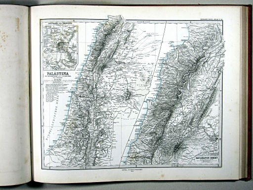 Stielers Hand-Atlas, 1875
61. Palästina