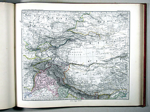 Stielers Hand-Atlas, 1875
64. Indien & Inner-Asien, Nördliches Blatt