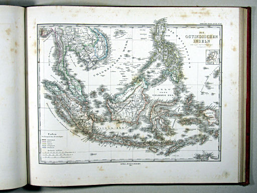 Stielers Hand-Atlas, 1875
67. Die Ostindischen Inseln