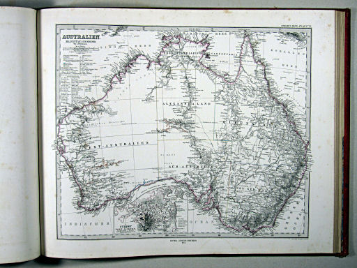 Stielers Hand-Atlas, 1875
73. Australien