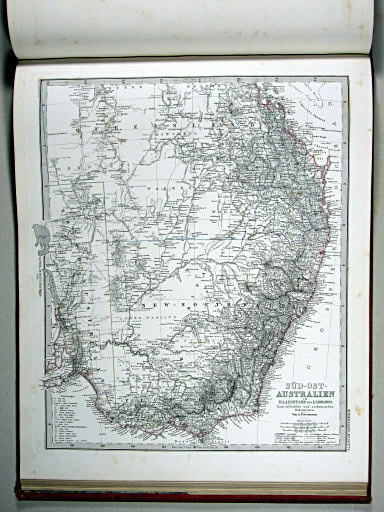 Stielers Hand-Atlas, 1875
74. Süd-Ost-Australien
