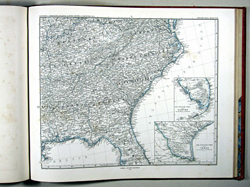 Stielers Hand-Atlas, 1875
86. Vereinigte Staaten von Nord-Amerika in 6 Blättern. Bl. 6