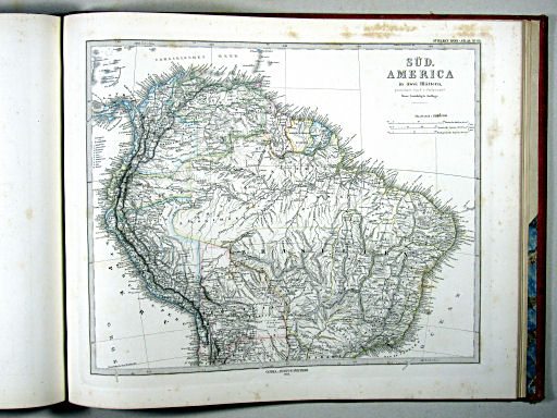 Stielers Hand-Atlas, 1875
89. Süd-America (Nördlicher Theil)