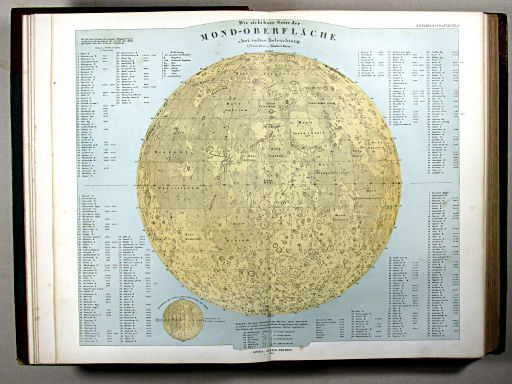 Stielers Hand-Atlas, 1875 ('oude' versie / 'old' version)
2.3. Die sichtbare Seite der Mondoberfläche