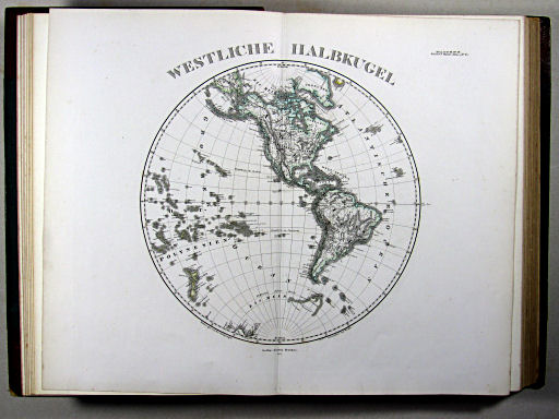 Stielers Hand-Atlas, 1875
6. Westliche Halbkugel
