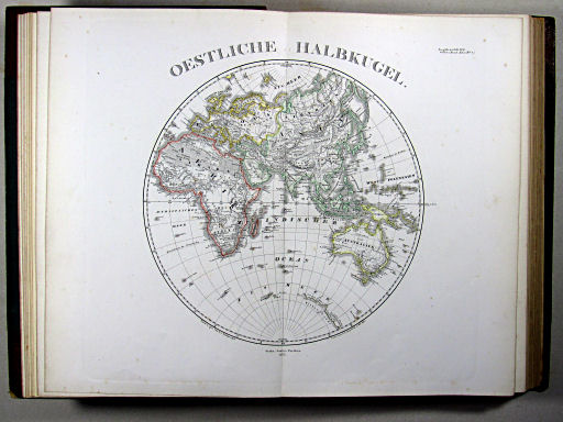 Stielers Hand-Atlas, 1875
7. Oestliche Halbkugel