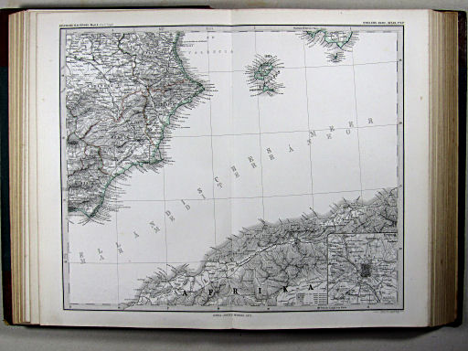 Stielers Hand-Atlas, 1875 ('oude' versie / 'old' version)
13e. Spanische Halbinsel, Blatt 4