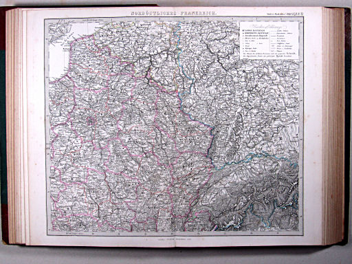 Stielers Hand-Atlas, 1875
14c. Nordöstliches Frankreich