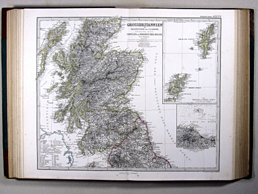 Stielers Hand-Atlas, 1875 ('oude' versie / 'old' version)
15c. Grossbritannien. Nördliches Blatt: Schottland u. der nördlichste Theil England's