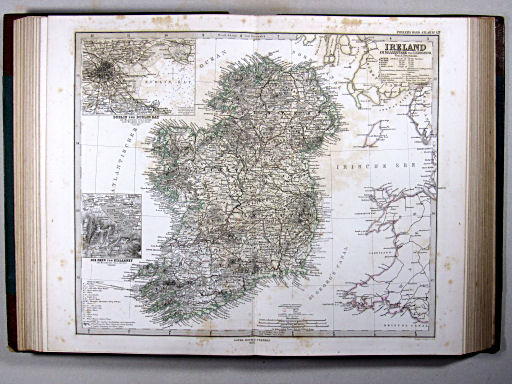 Stielers Hand-Atlas, 1875 ('oude' versie / 'old' version)
15d. Ireland