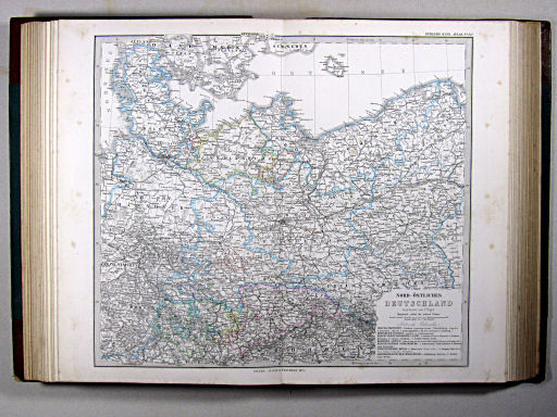 Stielers Hand-Atlas, 1875 ('oude' versie / 'old' version)
22a. Nord-Östliches Deutschland