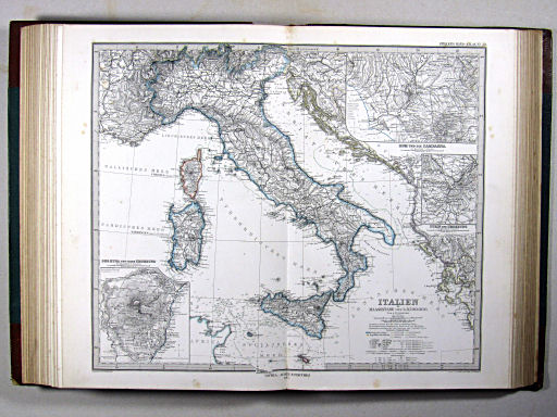 Stielers Hand-Atlas, 1875 ('oude' versie / 'old' version)
33. Italien