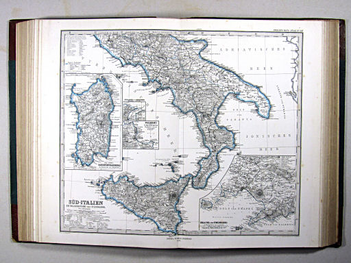 Stielers Hand-Atlas, 1875 ('oude' versie / 'old' version)
34b. Süd-Italien
