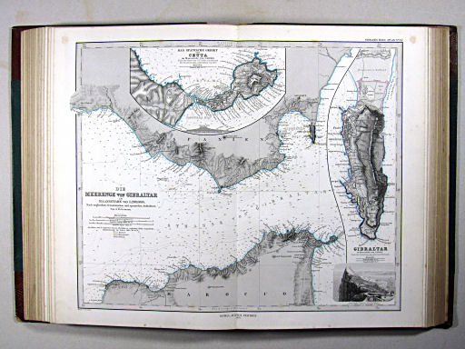 Stielers Hand-Atlas, 1875
35a. Die Meerenge von Gibraltar