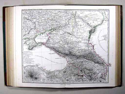Stielers Hand-Atlas, 1875 ('oude' versie / 'old' version)
38a. Ost-Europa, Nº 6: Süd-Russland & Kaukasien