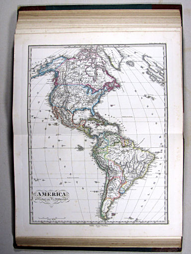 Stielers Hand-Atlas, 1875 ('oude' versie / 'old' version)
41a. America