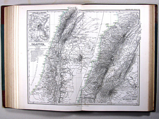 Stielers Hand-Atlas, 1875 ('oude' versie / 'old' version)
42b. Palästina