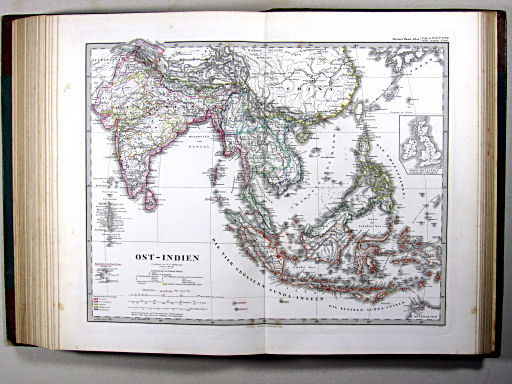 Stielers Hand-Atlas, 1875 ('oude' versie / 'old' version)
44a. Ost-Indien