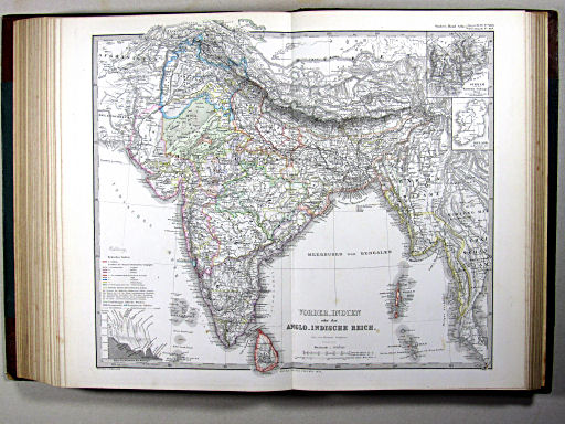 Stielers Hand-Atlas, 1875
44b. Vorder-Indien oder das Anglo-Indische Reich