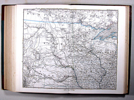 Stielers Hand-Atlas, 1875 ('oude' versie / 'old' version)
47b. Vereinigte Staaten von Nord-Amerika in 6 Blättern. Bl. 2
