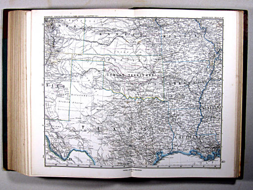 Stielers Hand-Atlas, 1875 ('oude' versie / 'old' version)
47e. Vereinigte Staaten von Nord-Amerika in 6 Blättern. Bl. 5