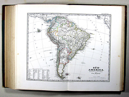 Stielers Hand-Atlas, 1875 ('oude' versie / 'old' version)
49a. Süd-America