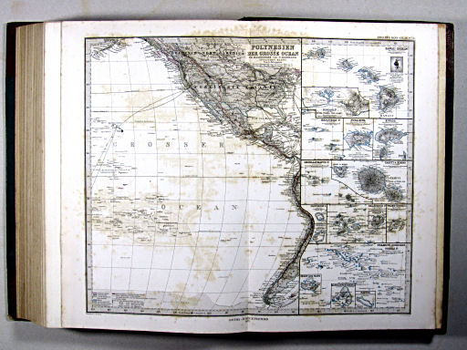 Stielers Hand-Atlas, 1875 ('oude' versie / 'old' version)
52. Polynesien und der Grosse Ocean (östliches Blatt)
