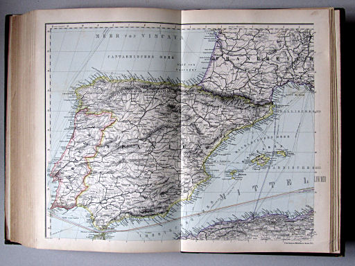 Petermanns Mittelmeer-Karte, 1884
Nº 1