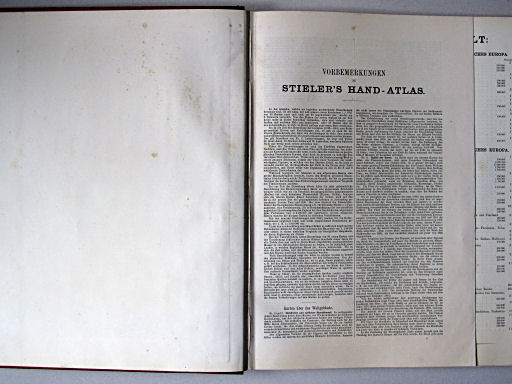 Stielers Hand-Atlas, 1882
Opmerkingen vooraf p. 1 / Preliminary remarks p. 1