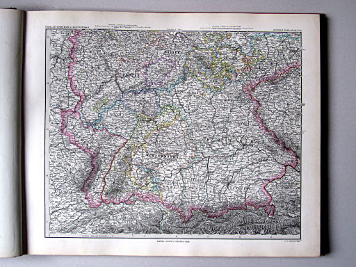 Stielers Hand-Atlas, 1882
21. Deutsches Reich in 4 Blättern. Blatt 3
