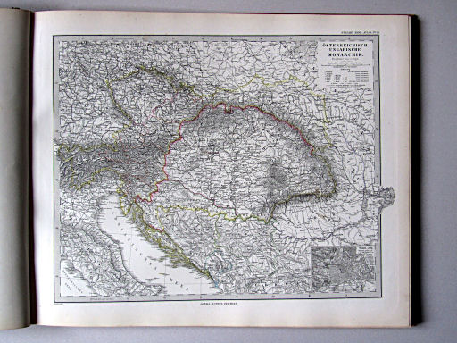 Stielers Hand-Atlas, 1882
26. Österreichisch-Ungarische Monarchie