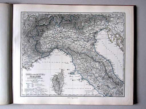 Stielers Hand-Atlas, 1882
31. Ober- und Mittel-Italien