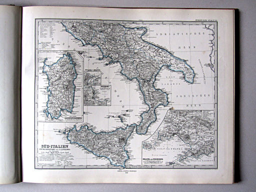 Stielers Hand-Atlas, 1882
32. Süd-Italien