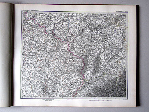 Stielers Hand-Atlas, 1882
35. Frankreich in 4 Blättern, Blatt 2