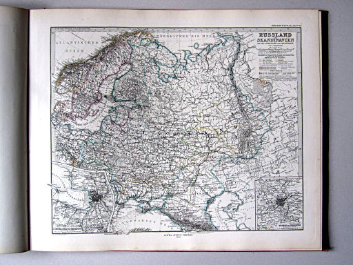 Stielers Hand-Atlas, 1882
49. Russland und Skandinavien