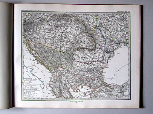 Stielers Hand-Atlas, 1882
54. Ost-Europa, Nº 5: Süd-West-Russland & die Türkei