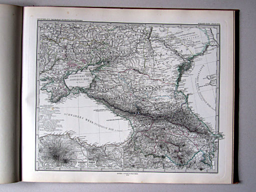 Stielers Hand-Atlas, 1882
55. Ost-Europa, Nº 6: Süd-Russland & Kaukasien