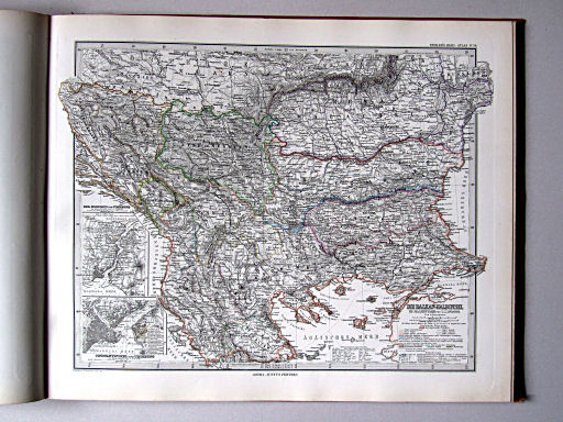 Stielers Hand-Atlas, 1882
56. Die Balkan-Halbinsel