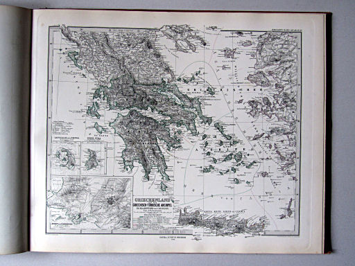 Stielers Hand-Atlas, 1882
57. Griechenland und der Griechisch-Türkische Archipel